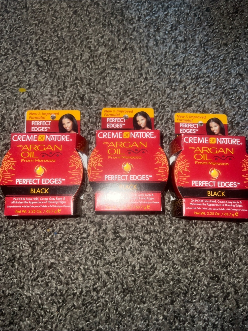Argan Oil Perfect Edges - Black